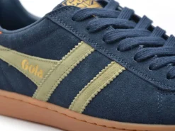 Gola EQUIPE2 SUEDE CMB387 Bleu Baskets Basses Homme