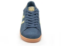 Gola EQUIPE2 SUEDE CMB387 Bleu Baskets Basses Homme