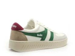 Gola GRANDSLAM TRIDENT CLA415 Multicolore Baskets Basses Femme