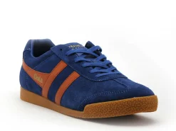 Gola HARRIER CMA192 Bleu Baskets Basses Homme