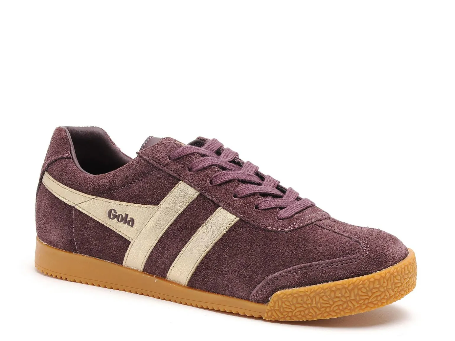 Gola HARRIER MIRROR CLA156 Bordeaux Baskets Basses Femme