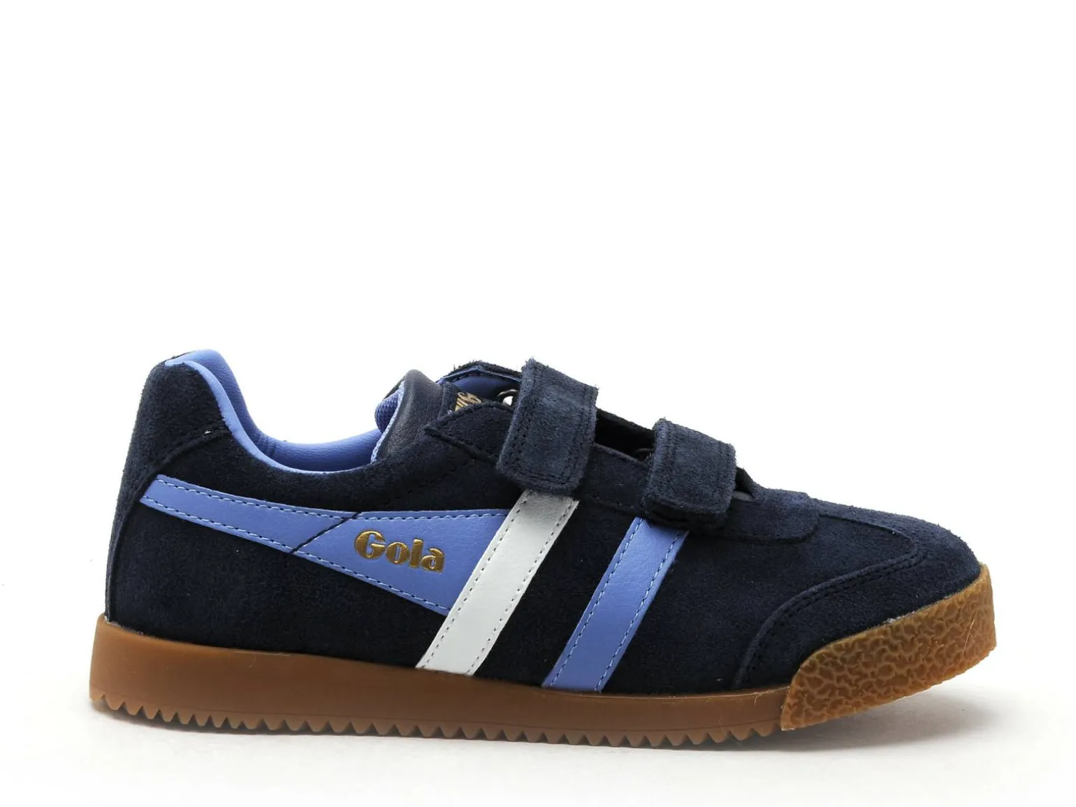Gola HARRIER STRAP Bleu Baskets Basses Garçon