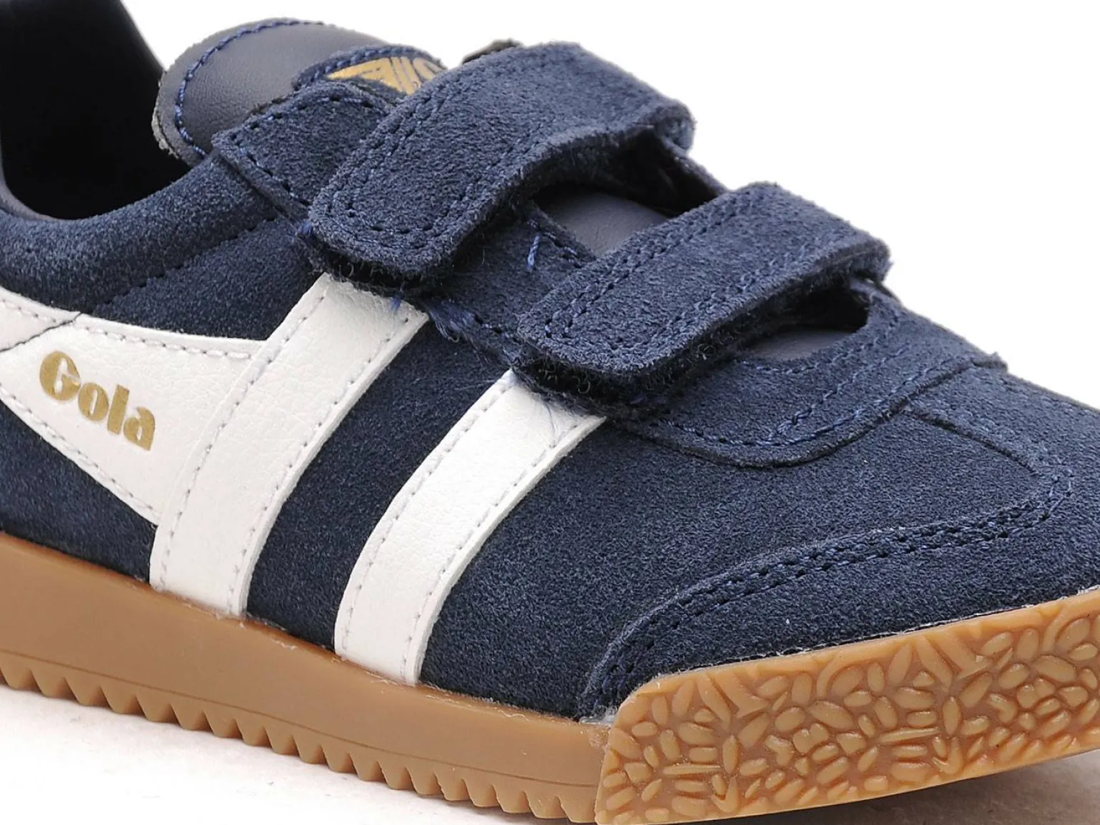 Gola HARRIER STRAP Bleu Baskets Basses Garçon