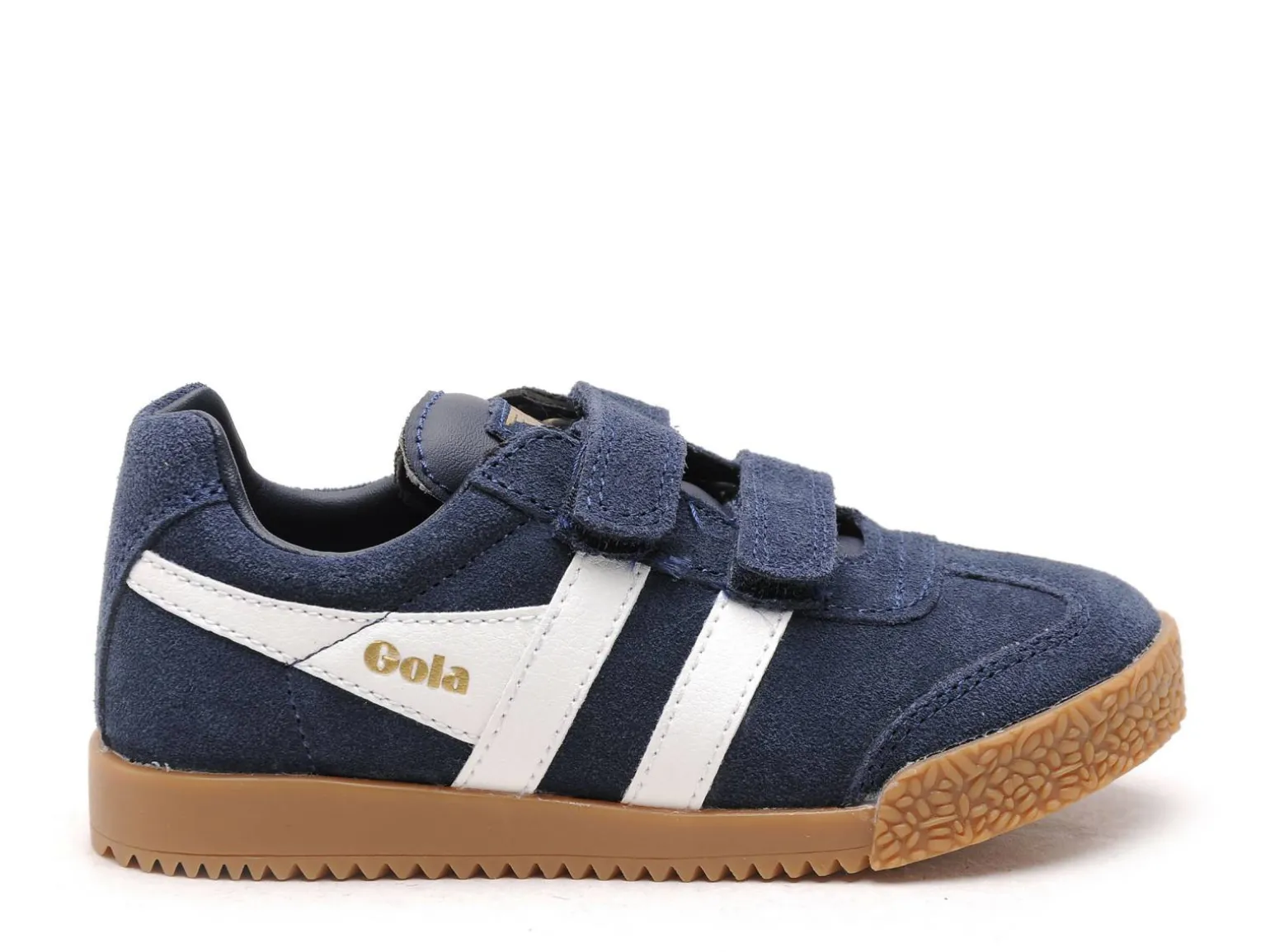 Gola HARRIER STRAP Bleu Baskets Basses Garçon