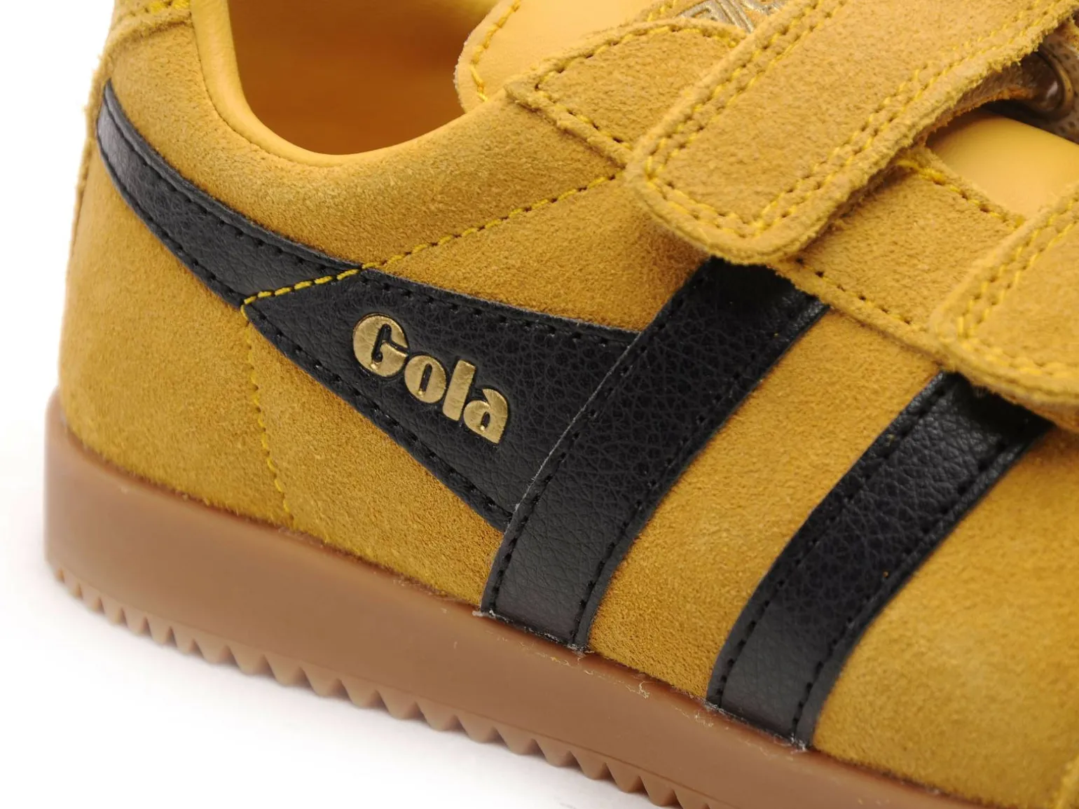 Gola HARRIER STRAP Jaune Baskets Basses Garçon