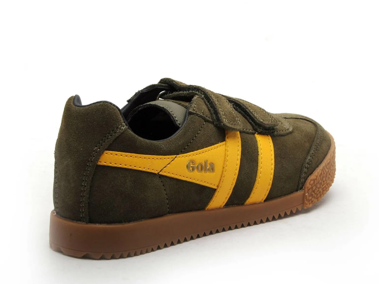 Gola HARRIER STRAP Kaki Baskets Basses Garçon