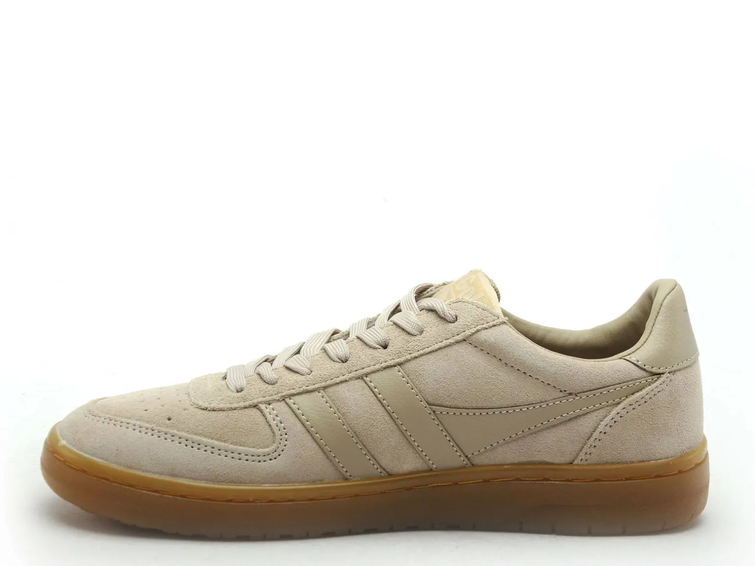 Gola HAWK SUEDE 86 CLB571 Beige Baskets Basses Femme