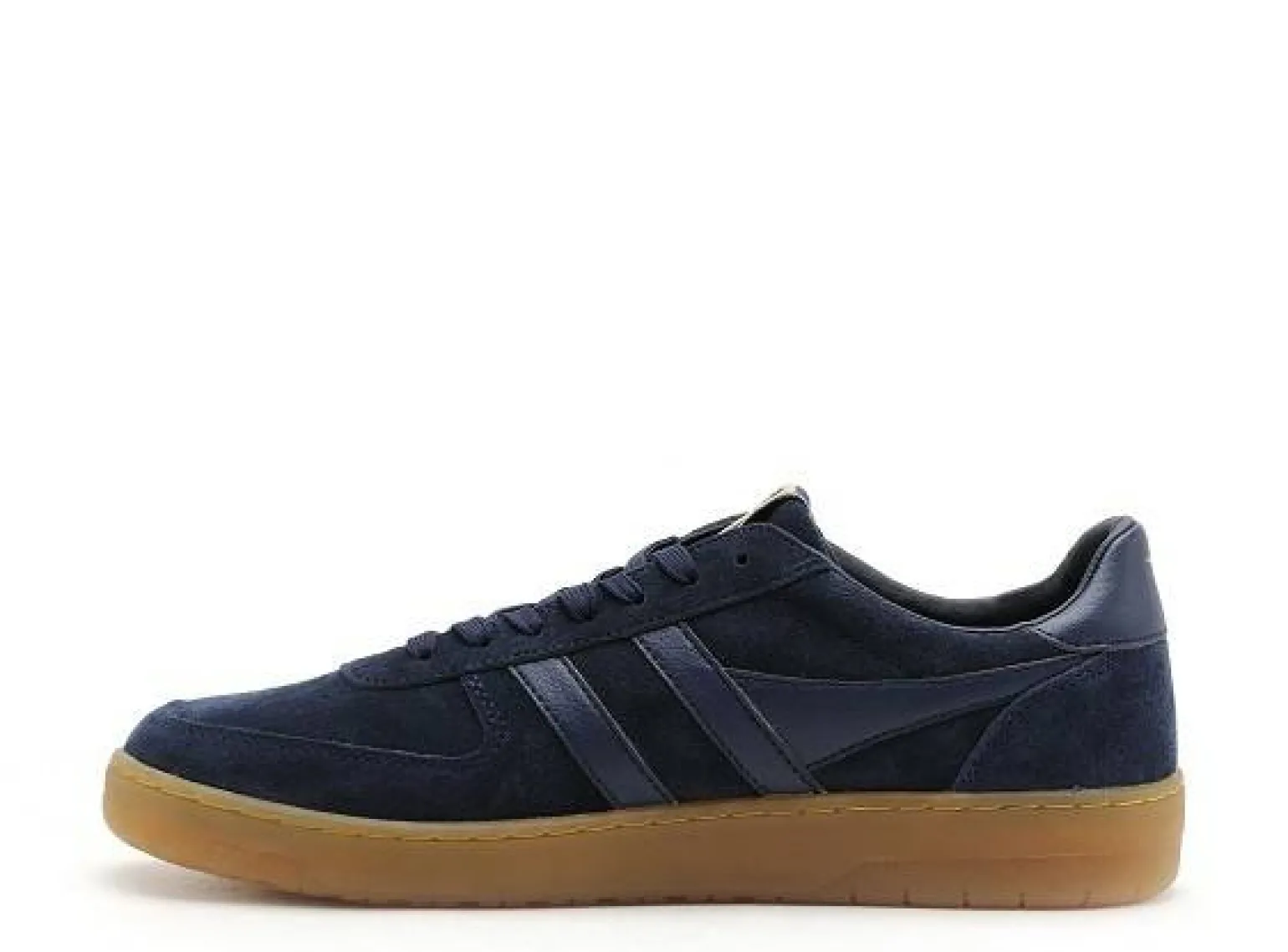 Gola HAWK SUEDE 86 CMB571 Bleu Baskets Basses Homme