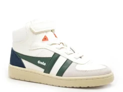 Gola TALON CKA540 Blanc Baskets Montantes Garçon