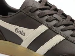 Gola VIPER LEATHER CMB744 Marron Baskets Basses Homme