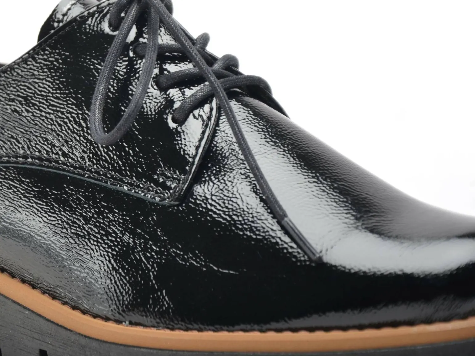 Gr PAVACO Noir Derbies Femme