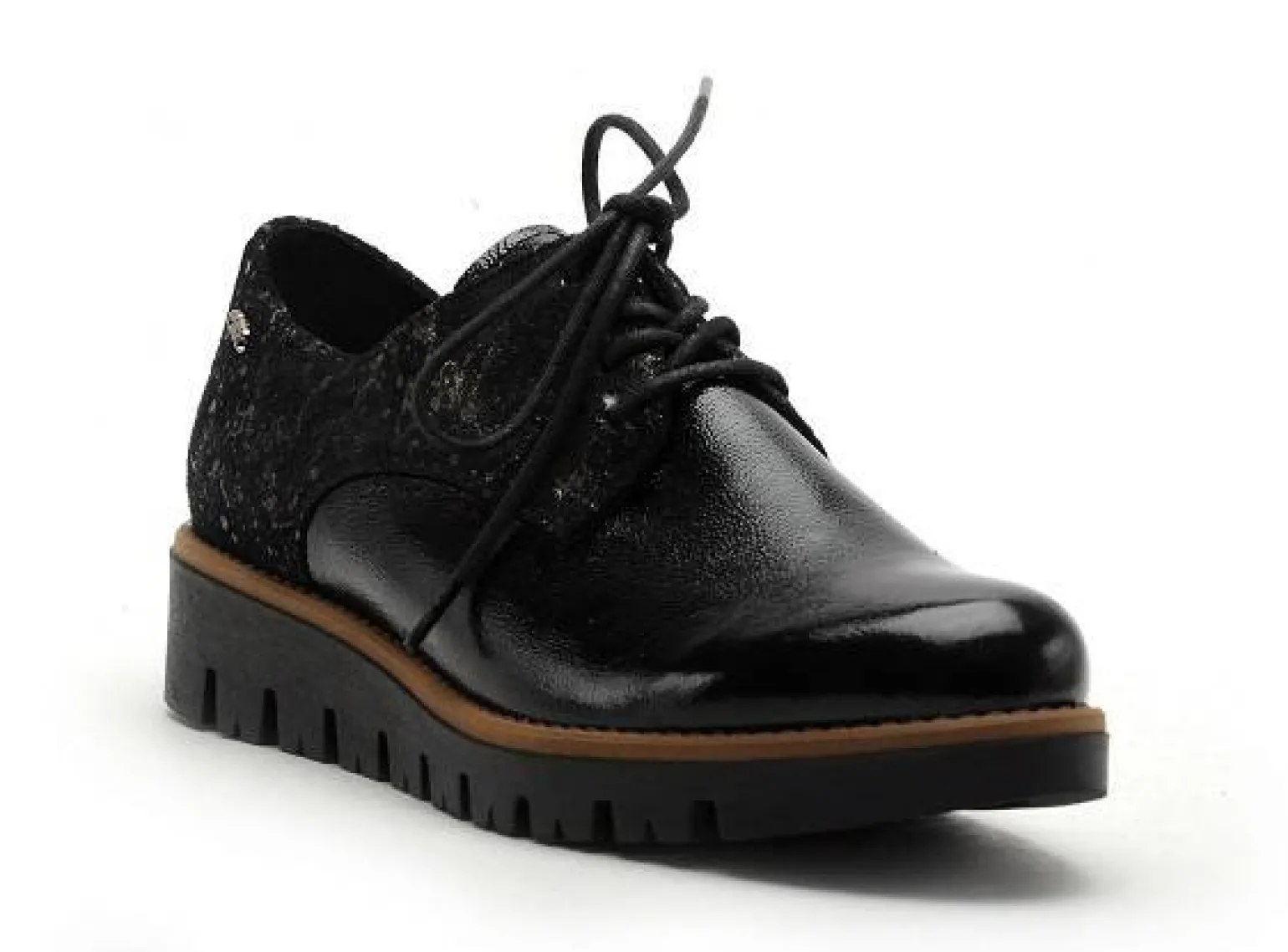 Gr PAVACO Noir Derbies Femme