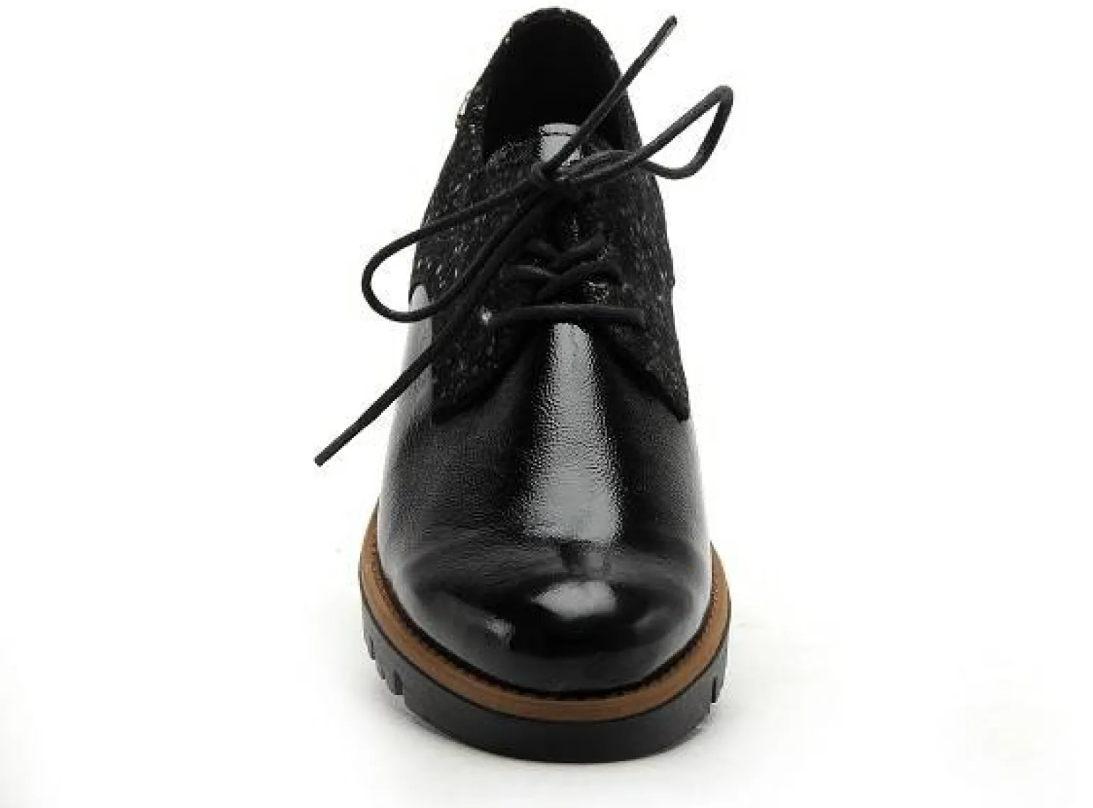 Gr PAVACO Noir Derbies Femme