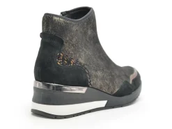 Gr SIROCO Noir Boots et Bottines à Talons Femme