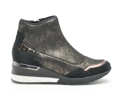 Gr SIROCO Noir Boots et Bottines à Talons Femme