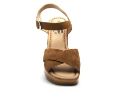 Gr TANA Marron Sandales à Talons Femme