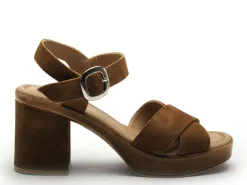 Gr TANA Marron Sandales à Talons Femme