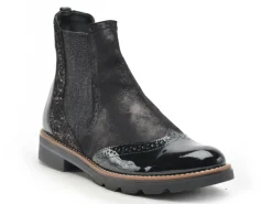 Gr TIACLE Noir Boots et Bottines Plates Femme