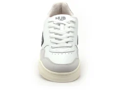 Hub COURT L68 Blanc Baskets Basses Homme