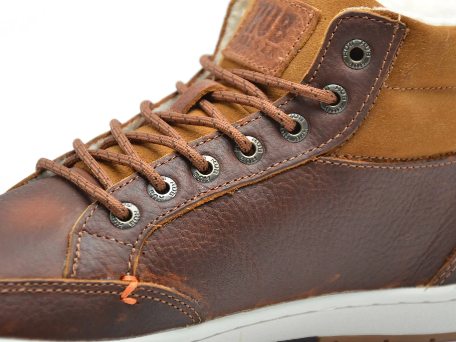 Hub MARK Marron Baskets Montantes Homme