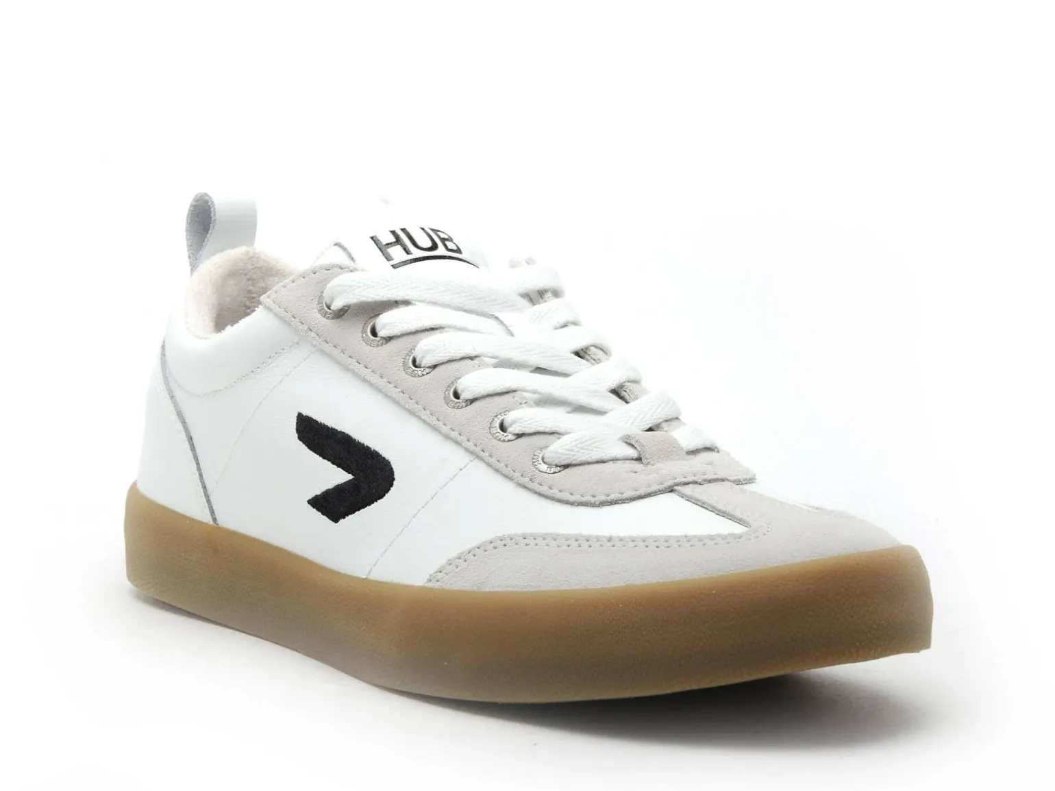 Hub MIAMI L78 Blanc Baskets Basses Homme