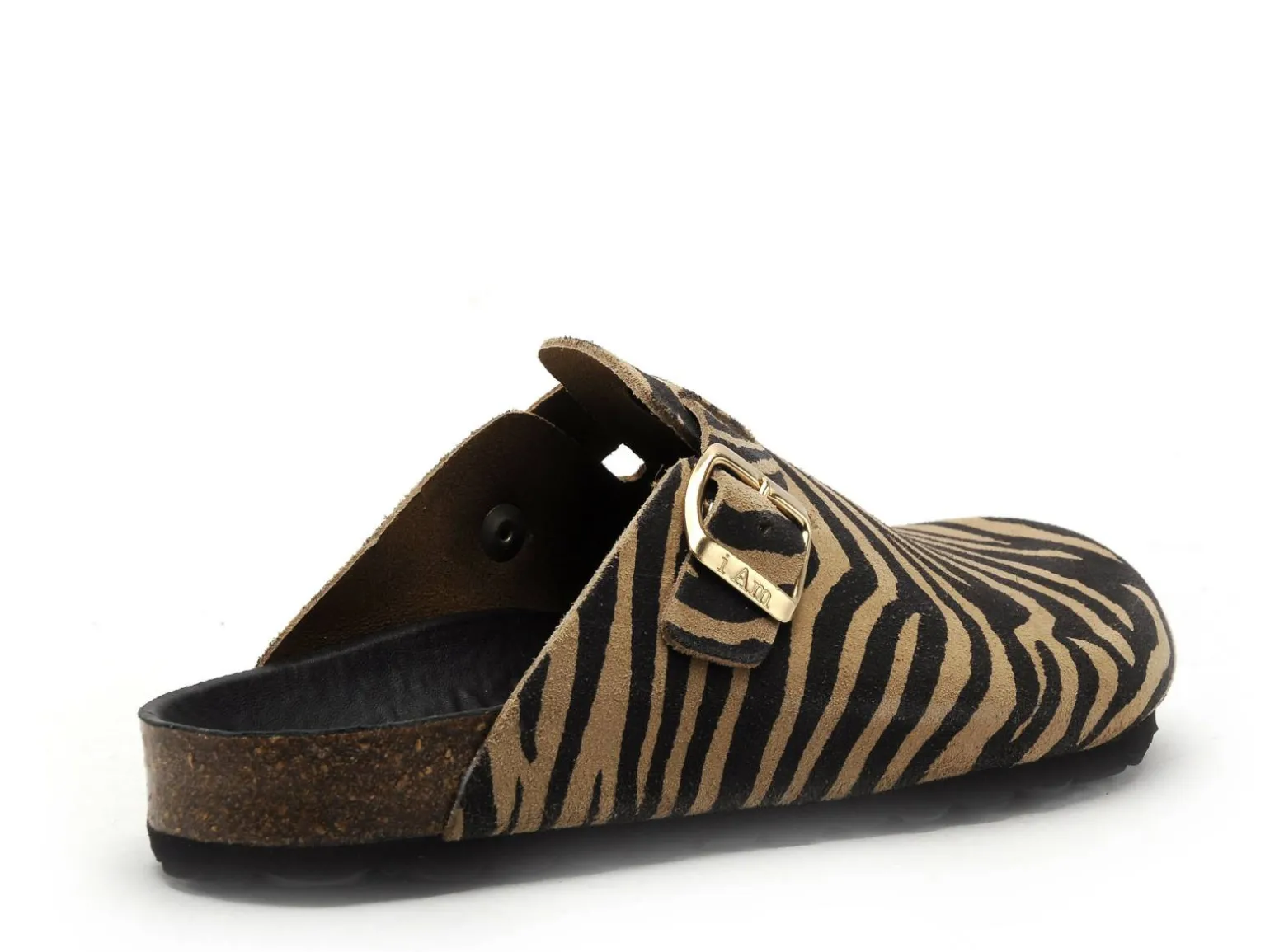 I am 5008 51 Multicolore Mules et Sabots Plats Femme