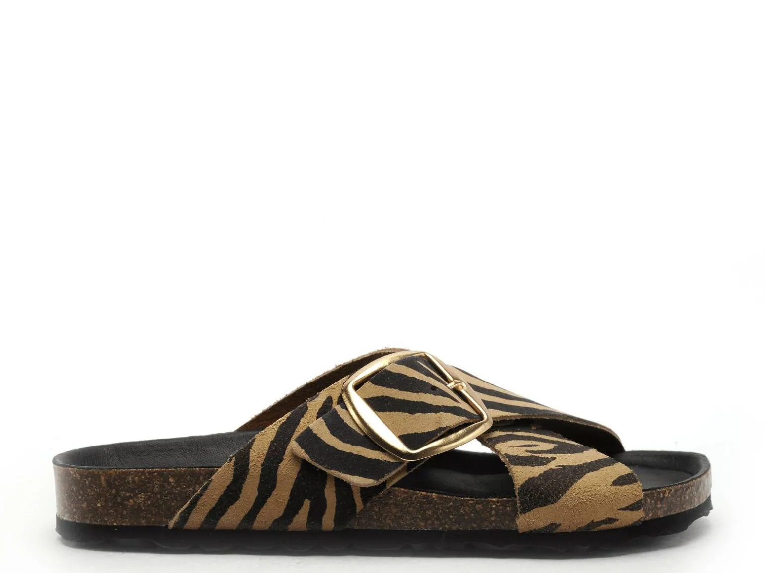 I am 6028 51 Multicolore Mules et Sabots Plats Femme