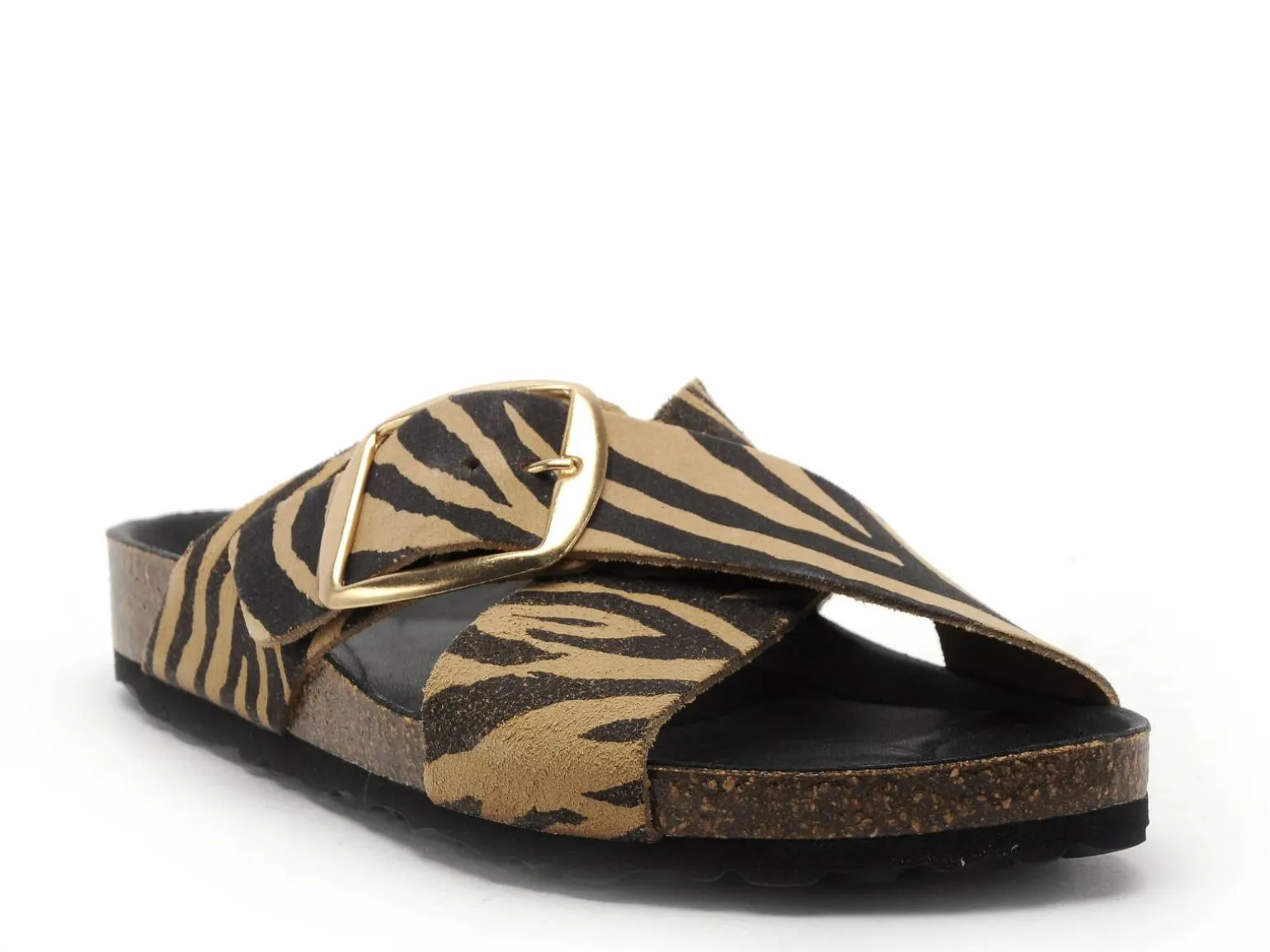 I am 6028 51 Multicolore Mules et Sabots Plats Femme