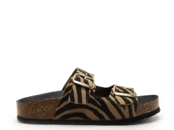 I am 6497S 801 Multicolore Mules et Sabots Plats Femme