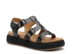 Inuovo A96046 Noir Sandales Plates Femme