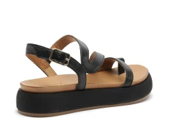 Inuovo A96003 Noir Sandales Plates Femme