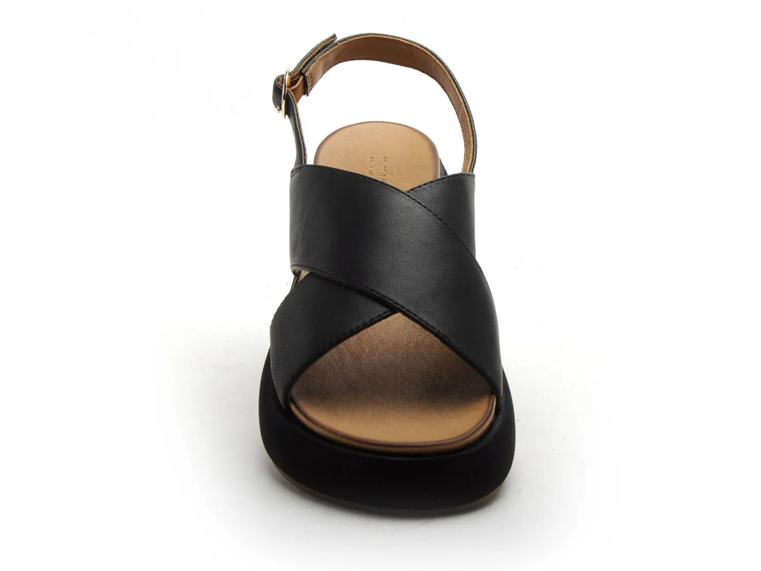 Inuovo A96005 Noir Sandales à Talons Femme