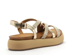 Inuovo A96051 Or Sandales à Talons Femme