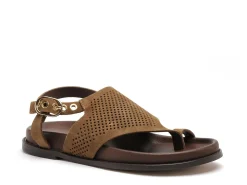 Inuovo D51015 Marron Sandales Plates Femme