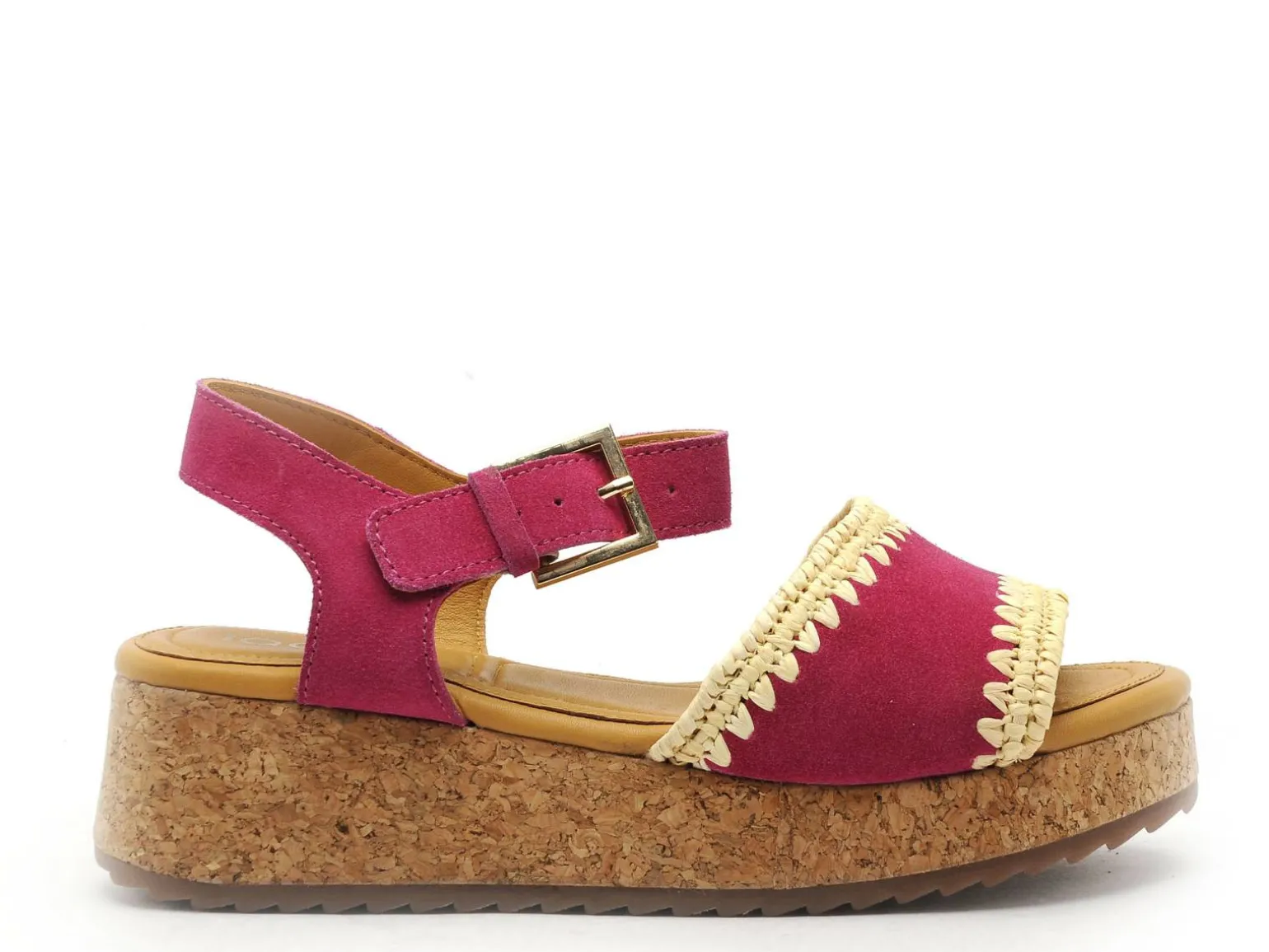 Iqônic BRICIA 1 Rose Sandales à Talons Femme