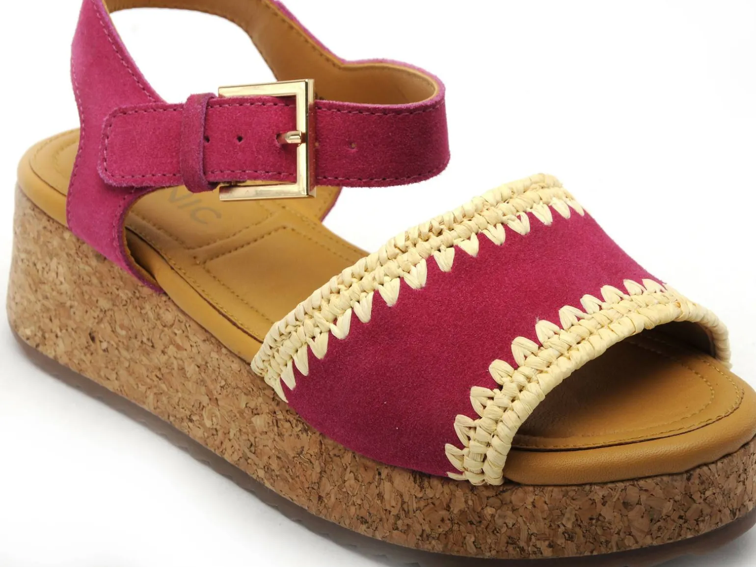 Iqônic BRICIA 1 Rose Sandales à Talons Femme
