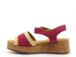 Iqônic BRICIA 1 Rose Sandales à Talons Femme