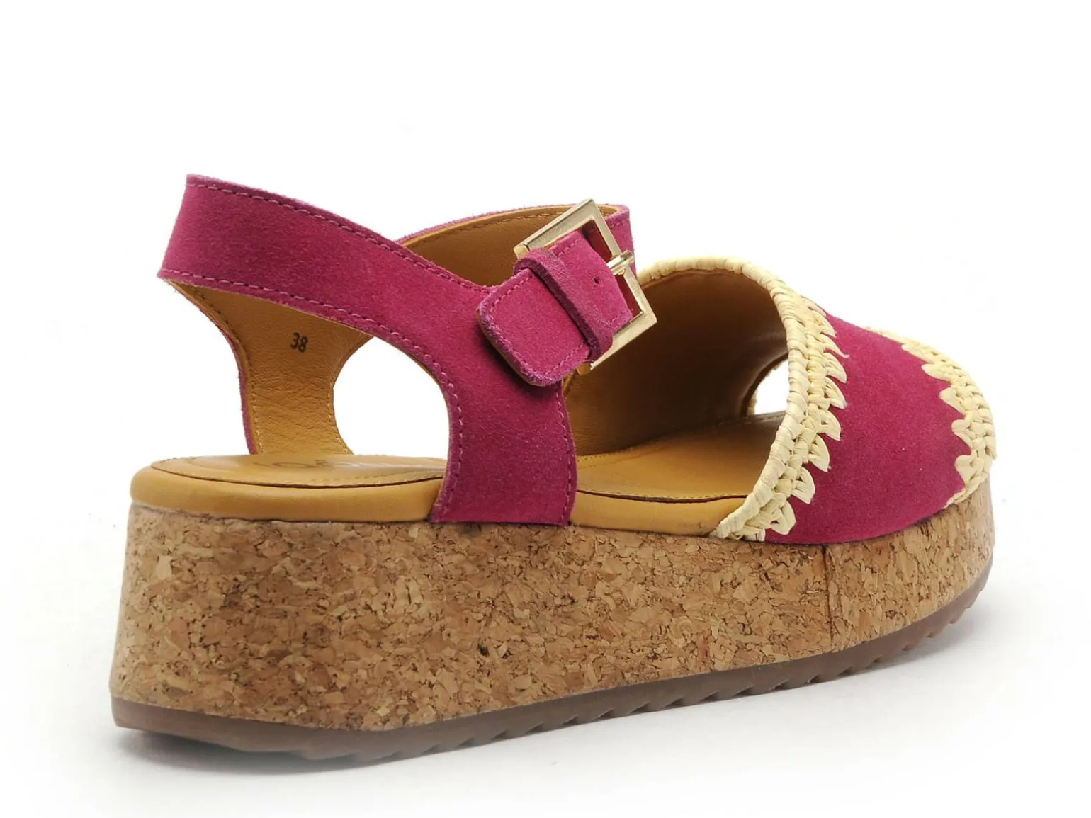 Iqônic BRICIA 1 Rose Sandales à Talons Femme