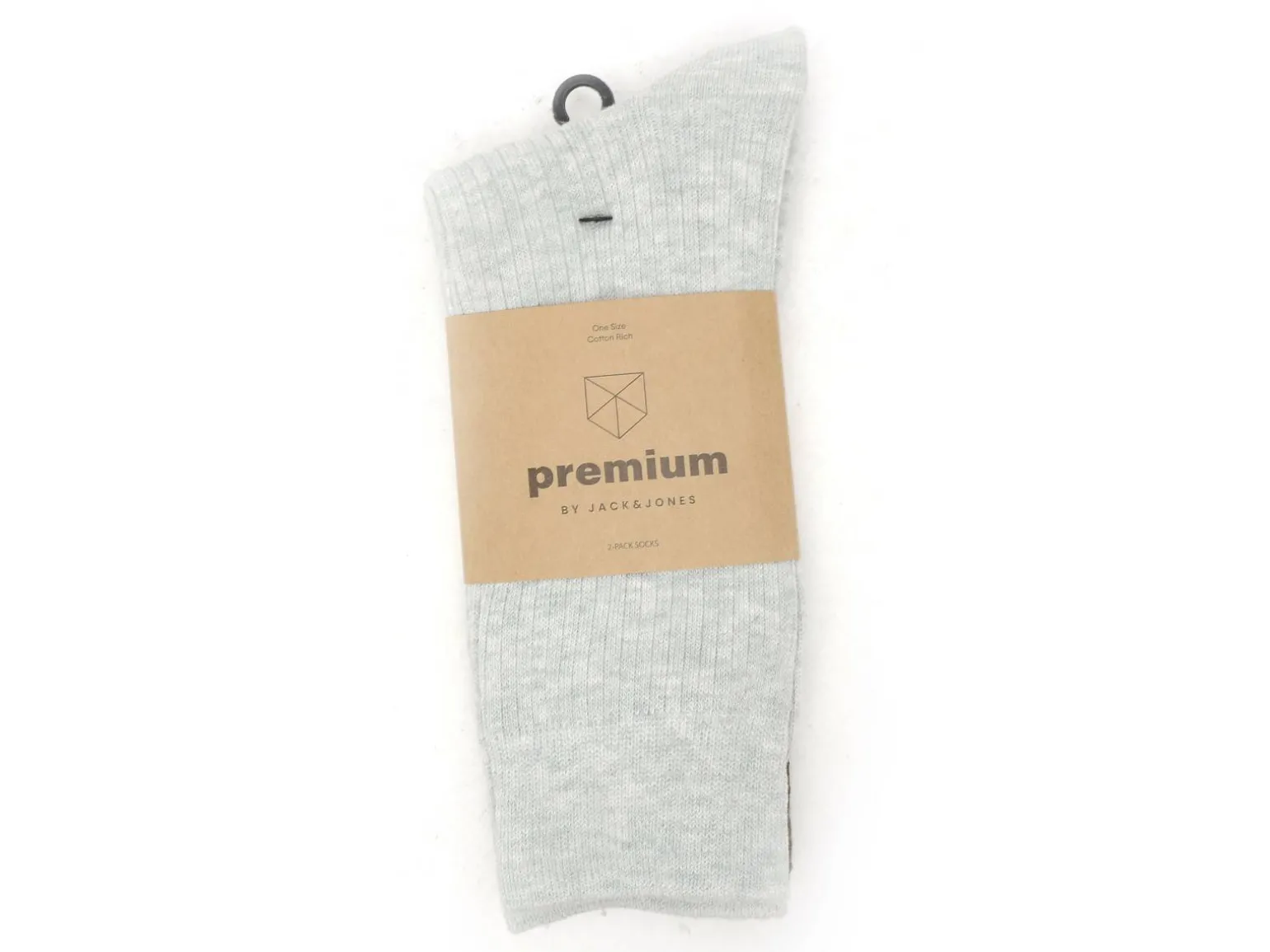 Jack and Jones CHAUSSETTES JAC PREMIUM SOCKS 2 PACK NOOS Multicolore Accessoires Homme