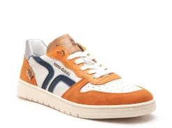 Kamogutsu CAMPO 048 Orange Baskets Basses Homme
