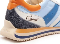 Kamogutsu GIRO 005 Bleu Baskets Basses Homme