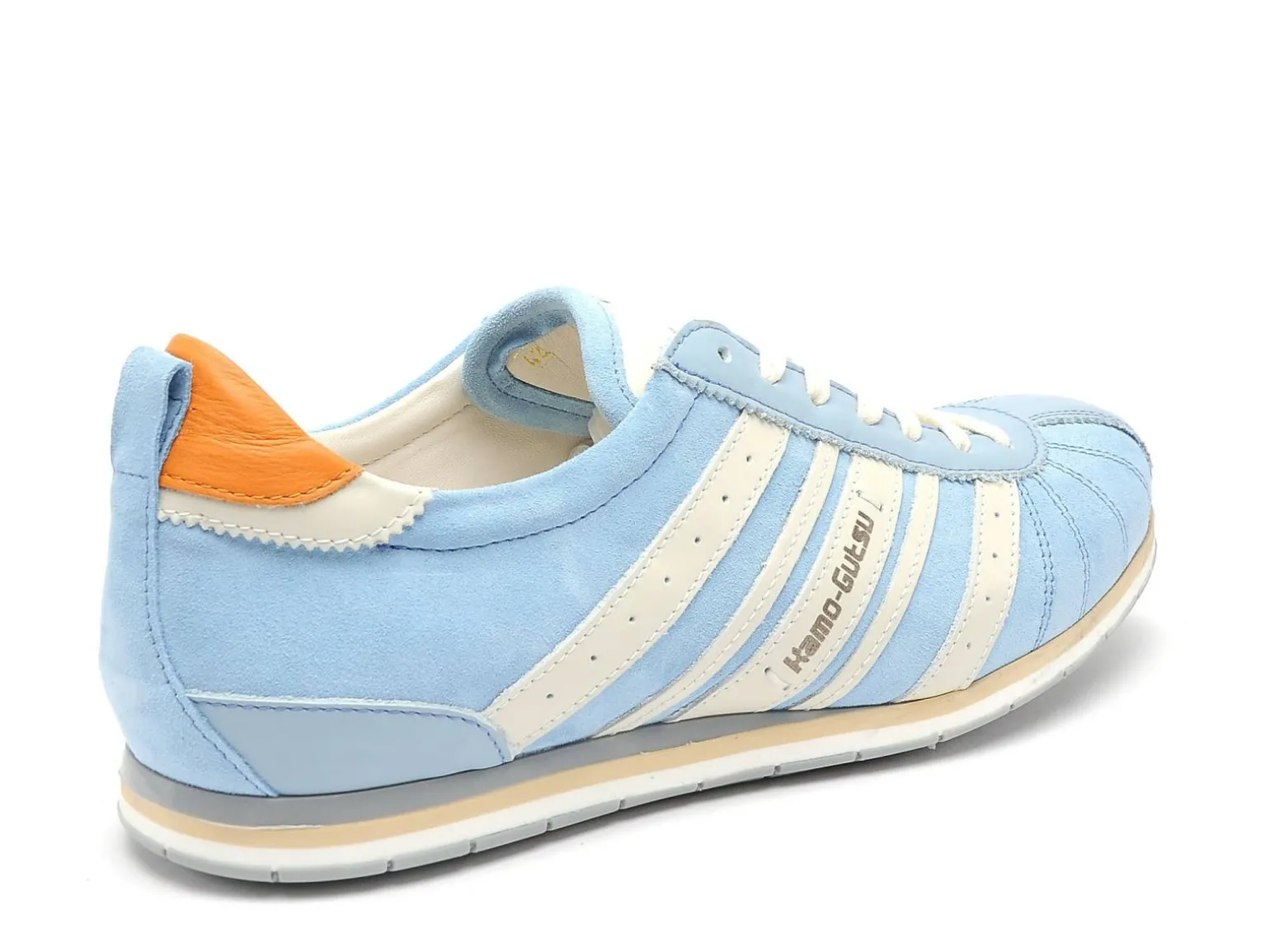Kamogutsu TIFO 046 Bleu Baskets Basses Homme