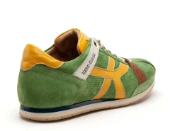 Kamogutsu TIFO 044 Vert Baskets Basses Homme
