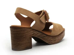 Kaola 930 Beige Sandales à Talons Femme