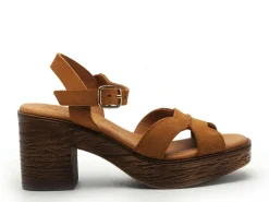 Kaola 938 Marron Sandales à Talons Femme