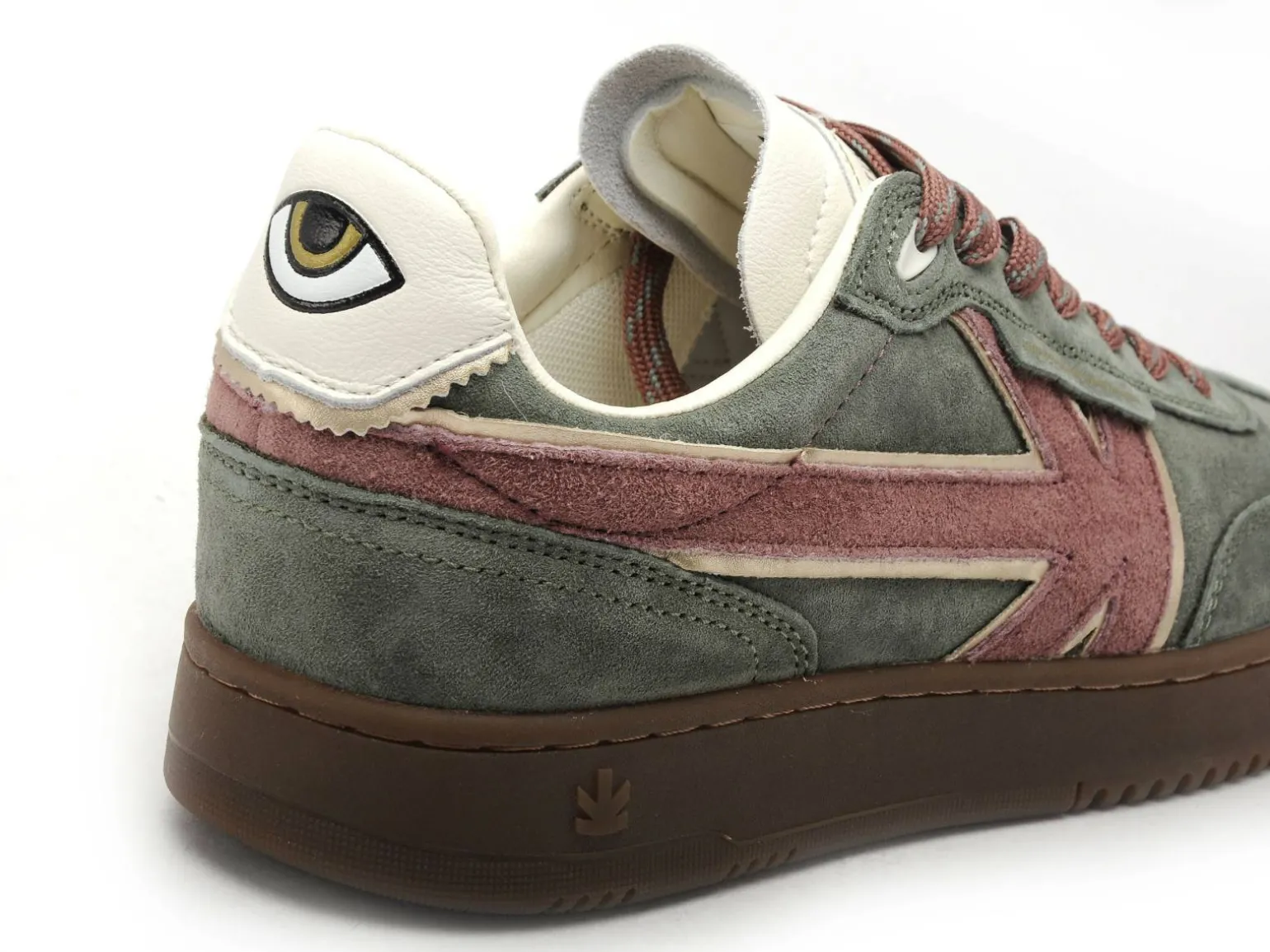 Kaotiko BASKETS BOSTON V Vert Baskets Basses Femme
