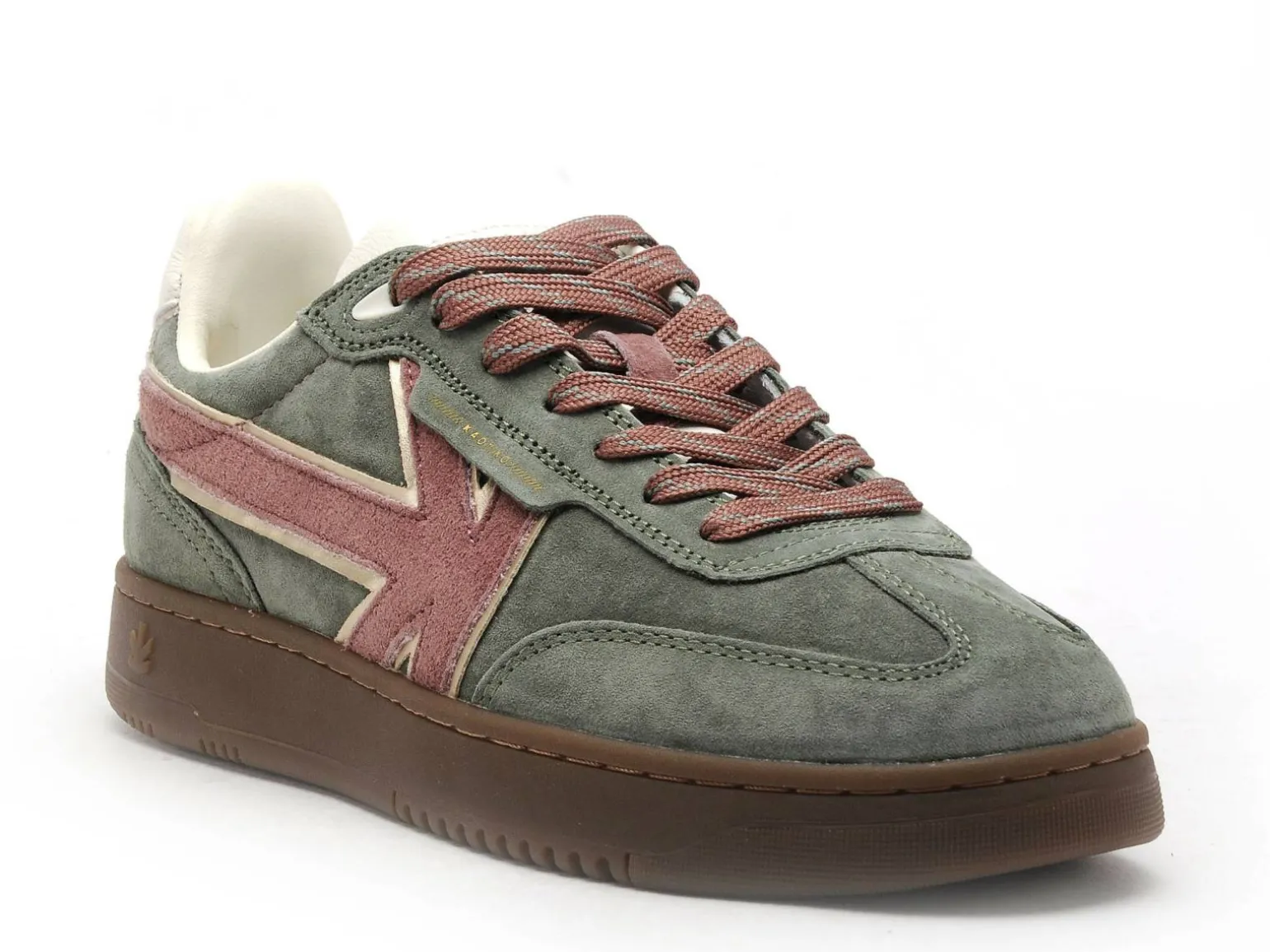 Kaotiko BASKETS BOSTON V Vert Baskets Basses Femme