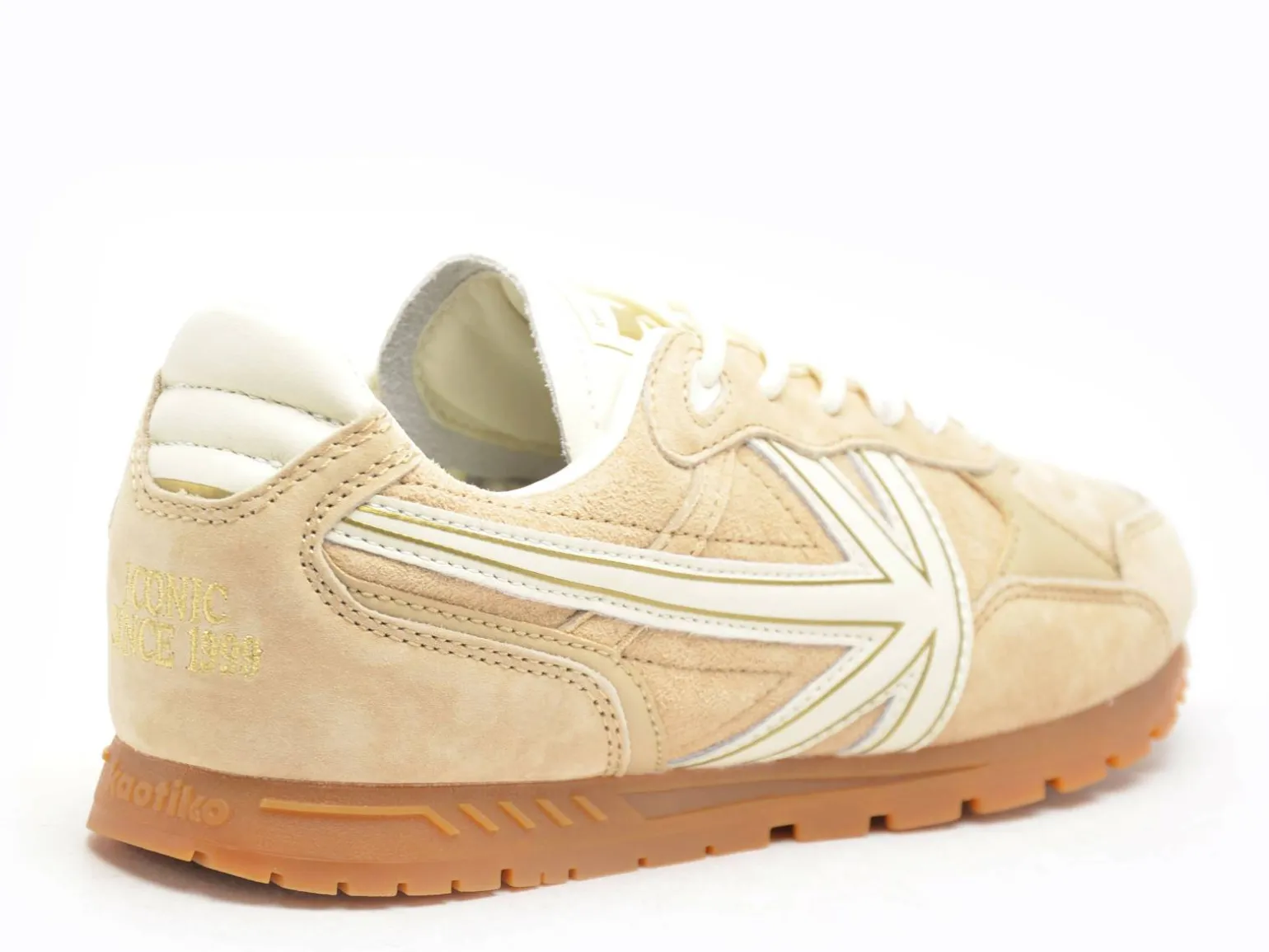 Kaotiko SEATTLE W Beige Baskets Basses Femme