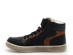 Kickers Baskets LOLASTIC Noir Baskets Montantes Garçon