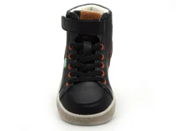 Kickers Baskets LOLASTIC Noir Baskets Montantes Garçon